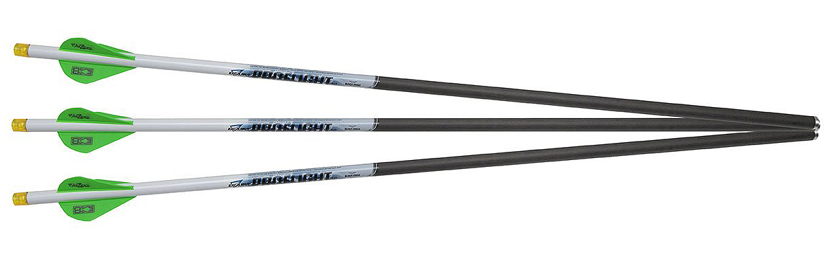 EXCALIBUR ARMBRUST-BOLZEN CARBON PROFLIGHT 16,5" LEUCHTEND FÜR MICRO 3/PACK