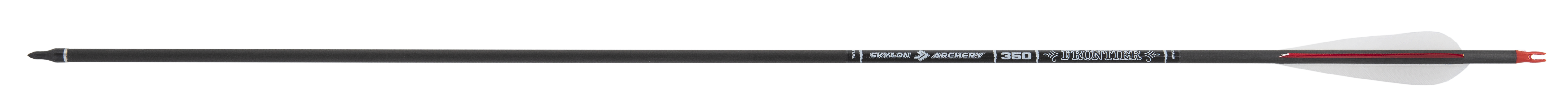 SKYLON ARROW FRONTIER ID6.2 350 / 31" FEATHER 4" / IN-NOCK / INSERT / POINT 60/PK