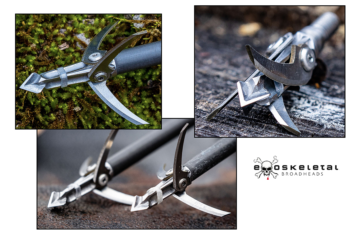B3ARCHERY B3 EXPANDABLE BLADE BROADHEADS EXOSKELETAL 3 BLADE 100 GR
