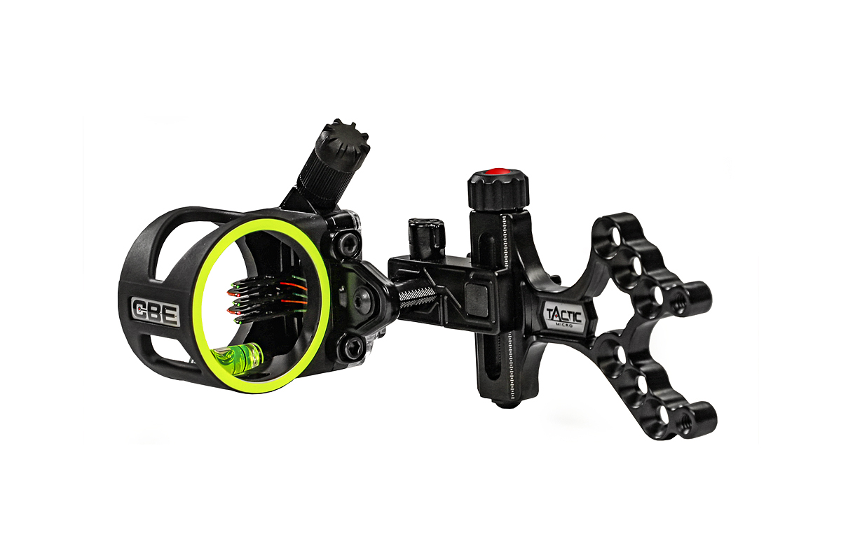 CBE TACTIC MICRO / 5PIN .019 / BLACK RH/LH HUNTING & 3D SIGHTS