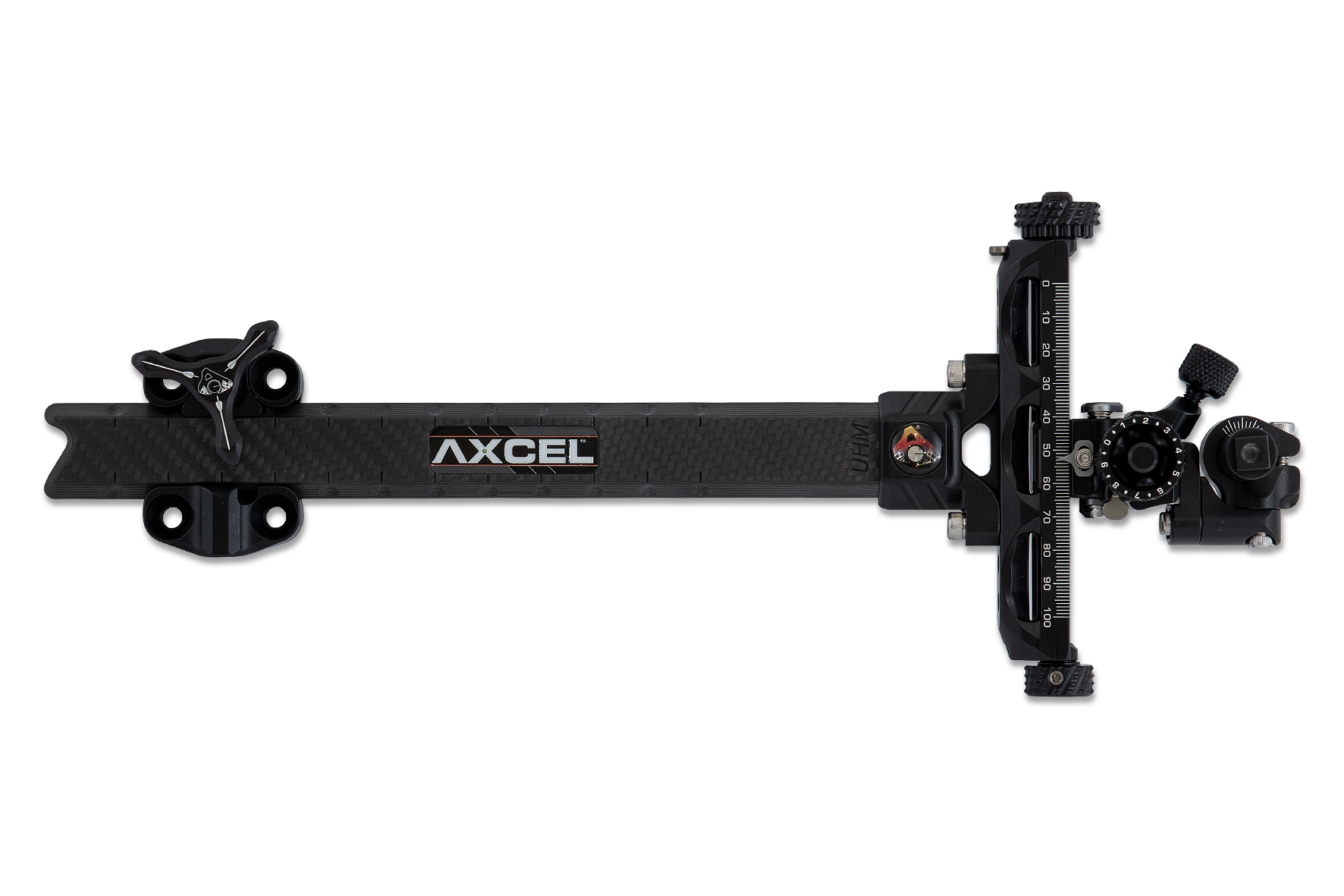 AXCEL COMPOUND SIGHTS ACHIEVE XP UHM CARBON BAR / EXT 9"