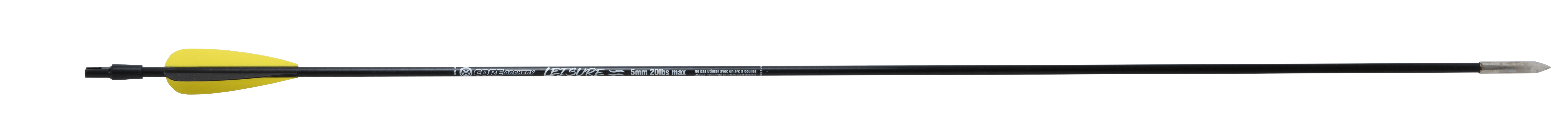 CORE ARROW LEISURE 5mm - 20lbs MAX 25/PK