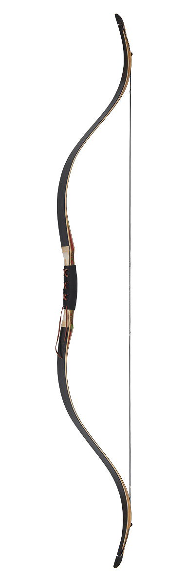 OAKRIDGE HORSE BOWS TRADITIONAL BLACK SADA 52" LBS AMBIDEXTROUS / D-75 STRING INCL