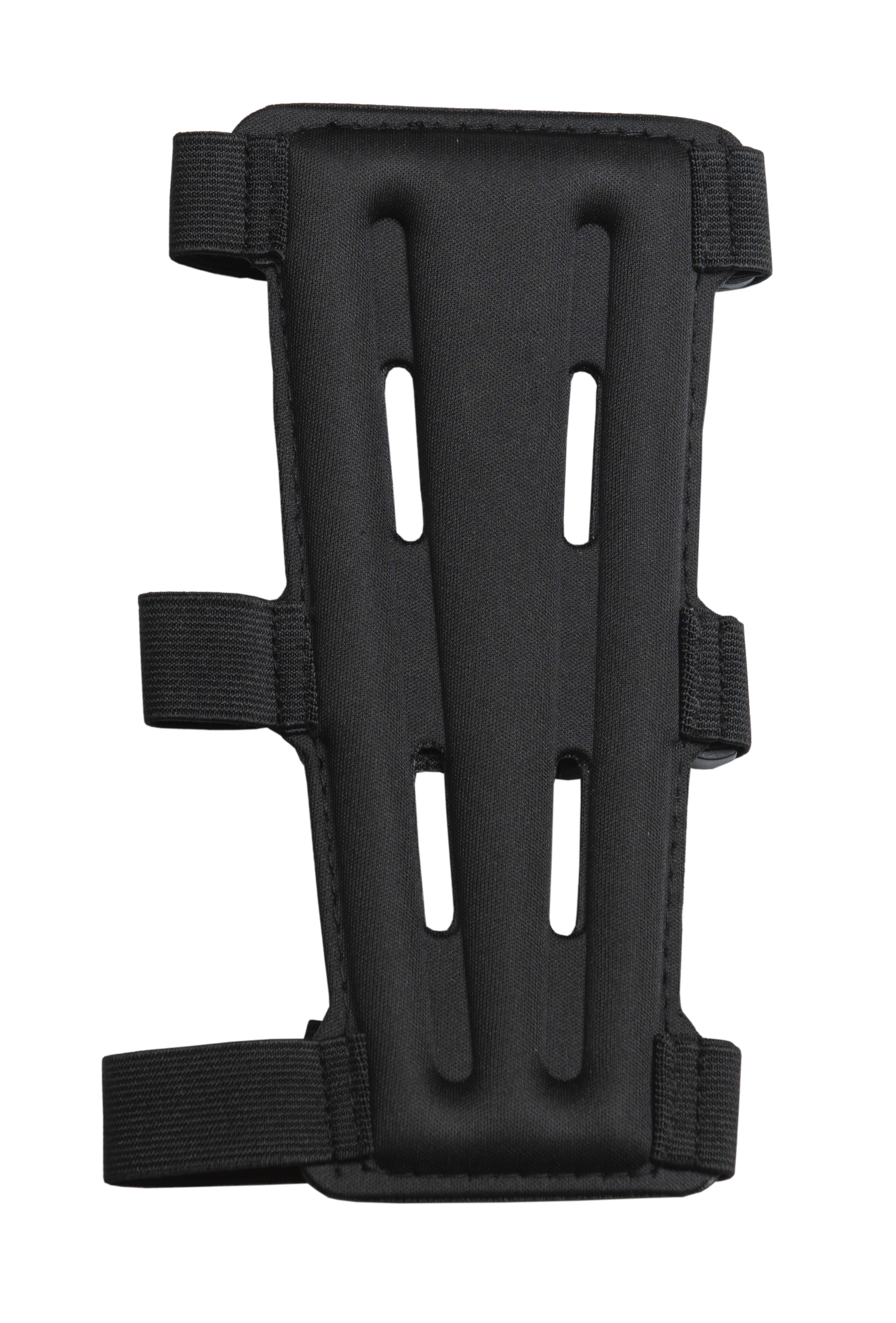 BUCK TRAIL EINZEL ARMSCHUTZ GEFORMT 20CM EINZEL / 3 VERSCHLUESSE SCHWARZ