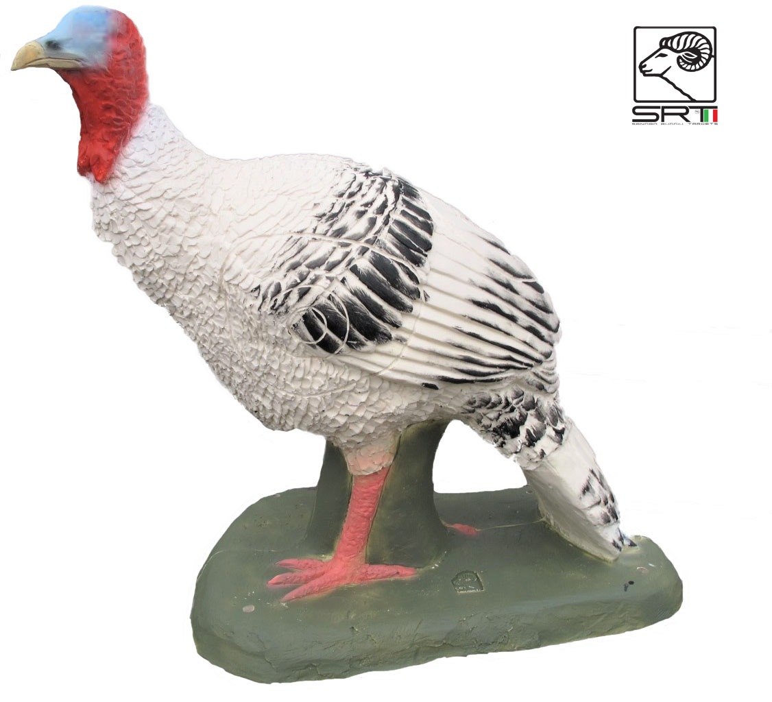 SRT 3D-ZIEL WEISSER TRUTHAHN - GRUPPE 3 - L74cm H72cm