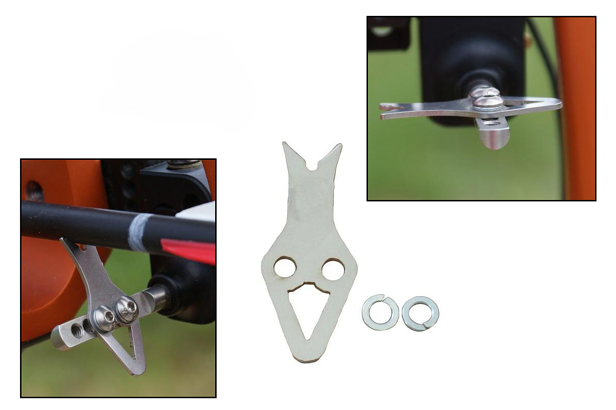 BOWFINGER STAINLESS TOURNAMENT BLADE AUFLAGE TEIL
