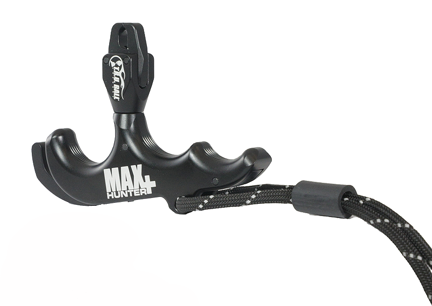 HAND STYLE TRU BALL MODEL MAX HUNTER PLUS THUMB 3-FINGER RELEASE WITH LANYARD BLACK