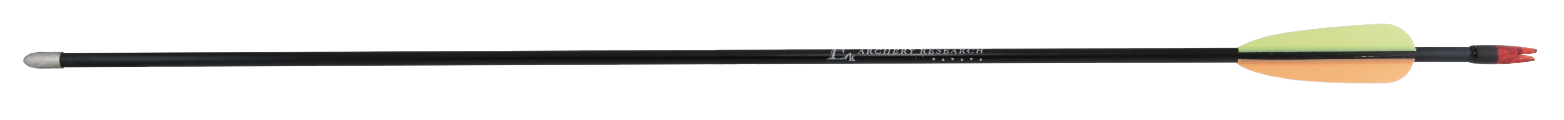 EKPOELANG PFEILE 26" LANG MIT SPITZE SCHWARZ 5/PK