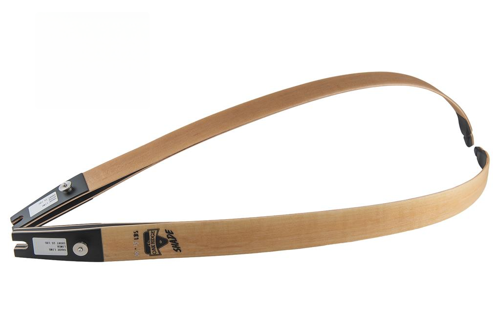 OAKRIDGE WURFARME ILF T/D JAGD BÖGEN SHADE CLEAR WOOD auf einem 19" Mittelteil