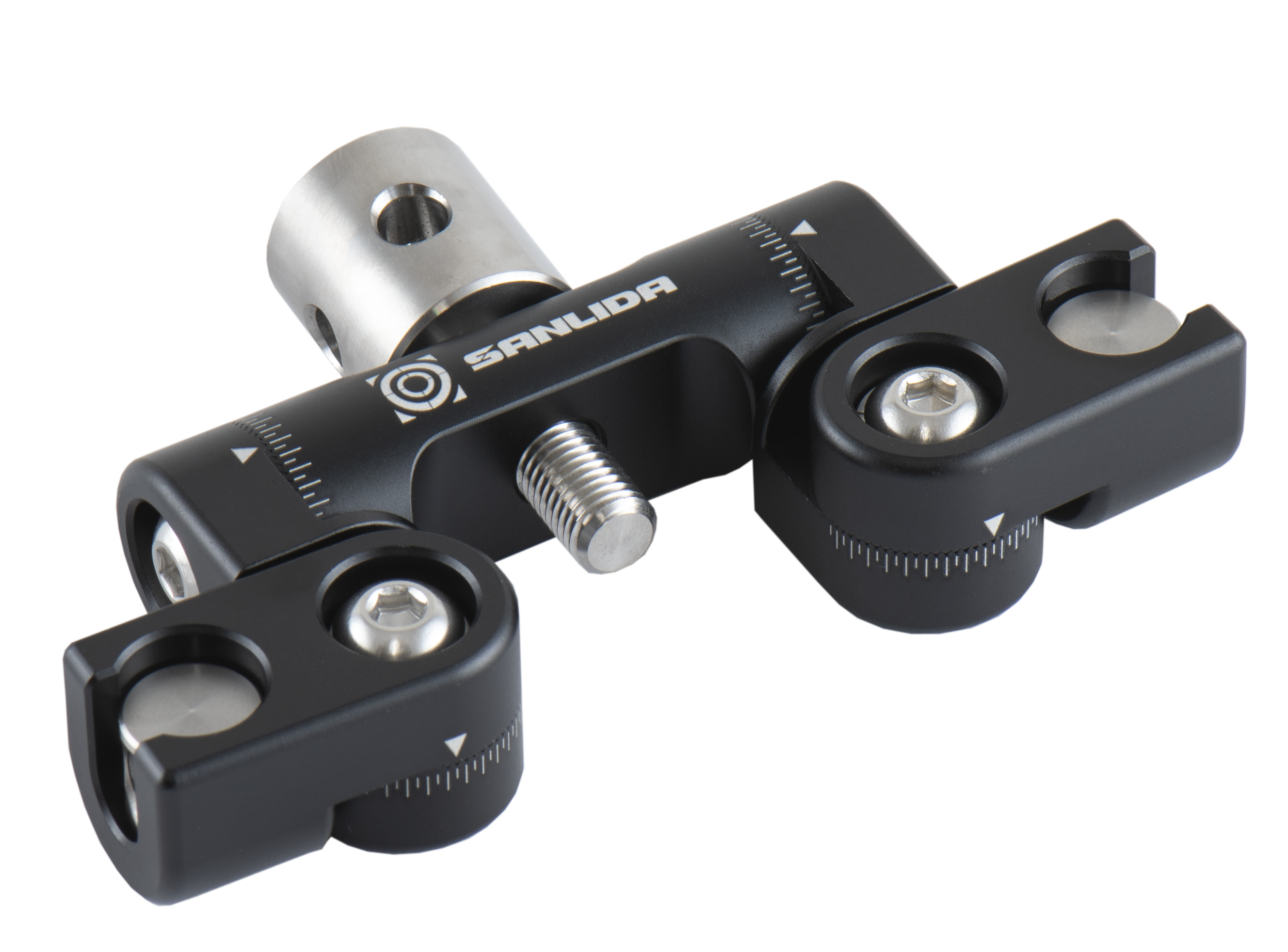 SANLIDA V-BARS X10 DOPPEL SCHNELLVERSCHLUSS SCHWARZ