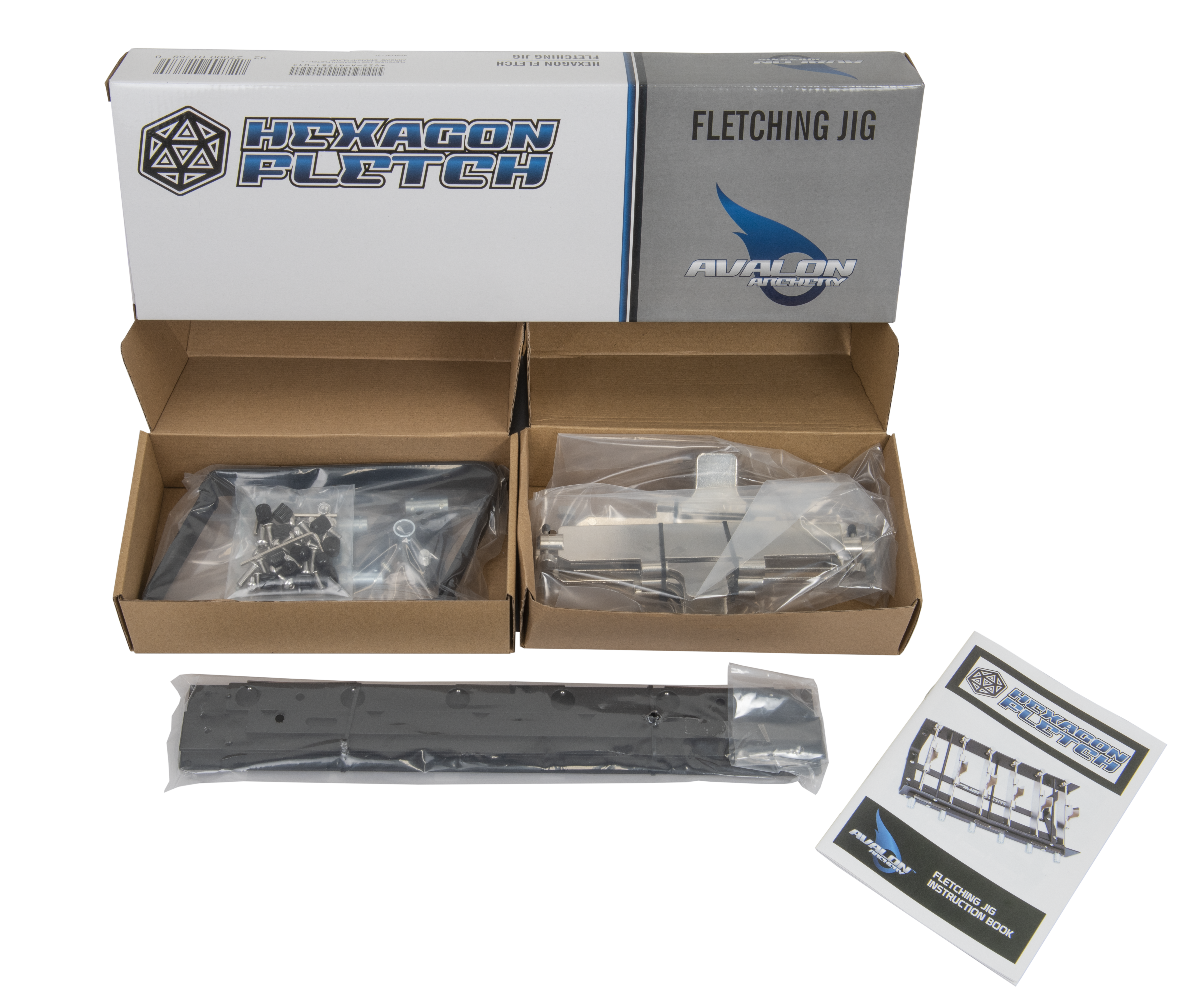 AVALON FLETCHING JIG HEXAGON FLETCH - 6 ARROWS STRAIGHT CLAMP