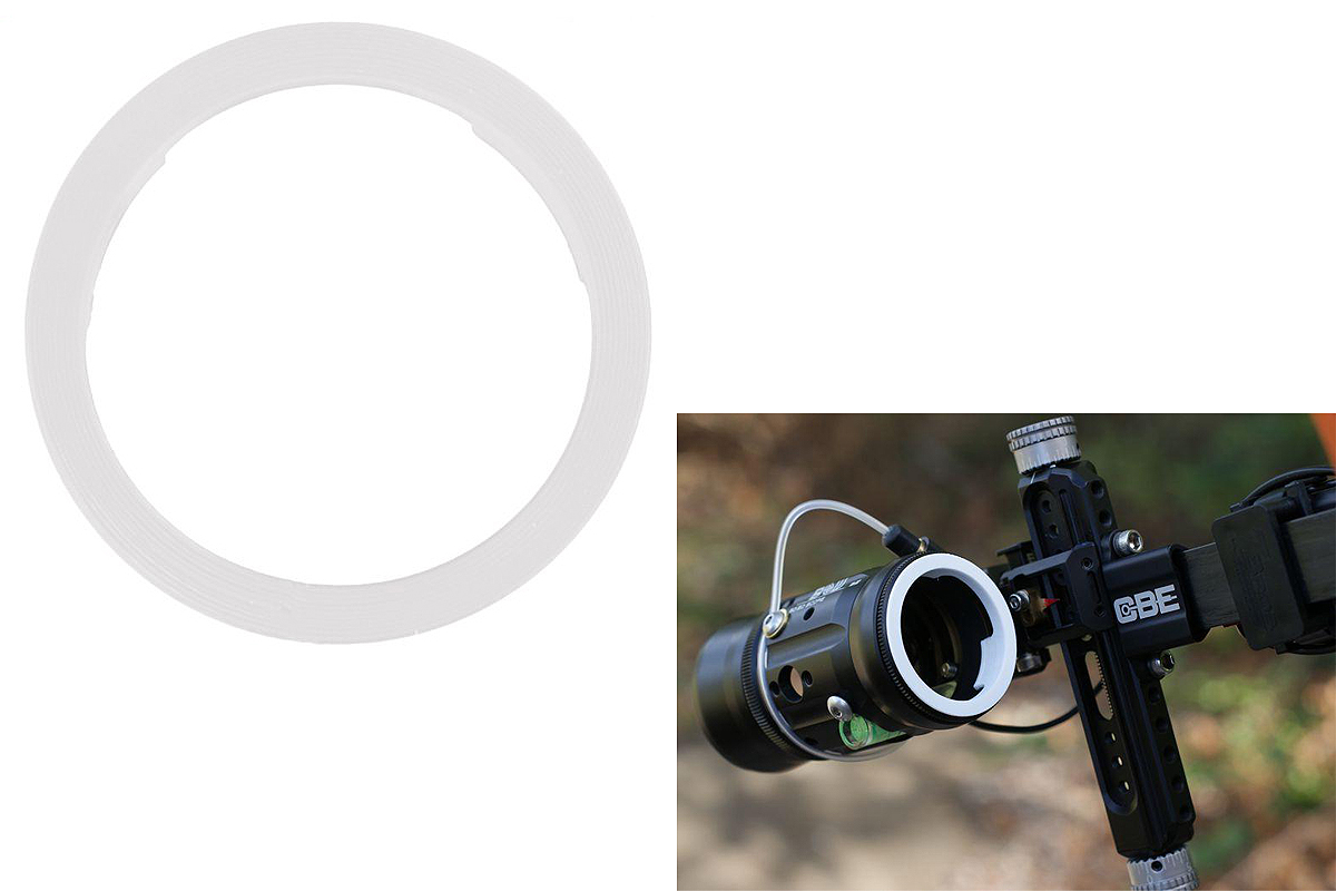 BOWFINGER PEEP RINGS FOR 20/20 SCOPES 40MM