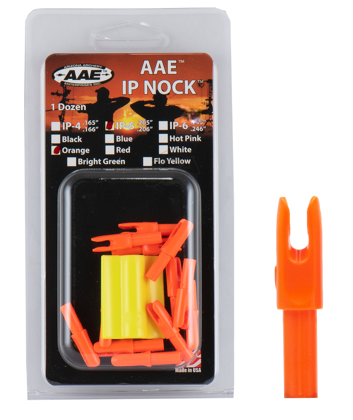 AAE INNERFIT NOCKS IP-5 / .205" 12/PK