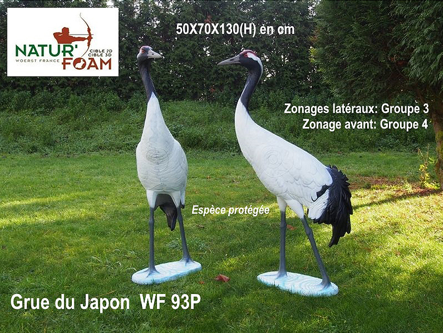 NATUR FOAM 3D-ZIEL JAPANISCHER KRONENKRANICH