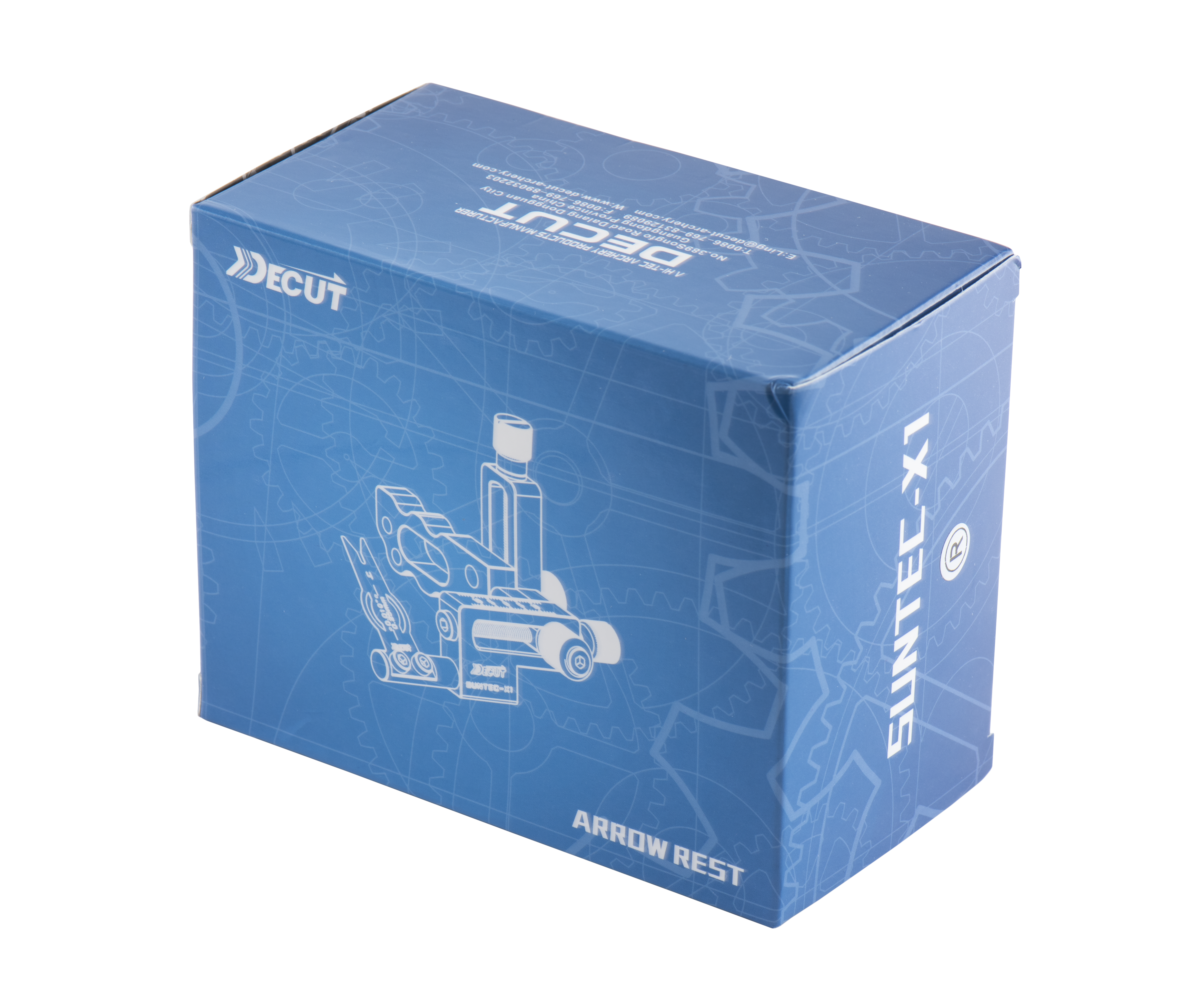 DECUT SUNTEC X1 RH BLACK COMPOUND BLADE REST