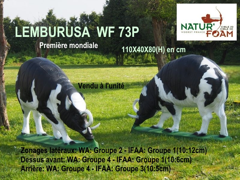NATUR FOAM TARGETS 3D LEMBURUSA