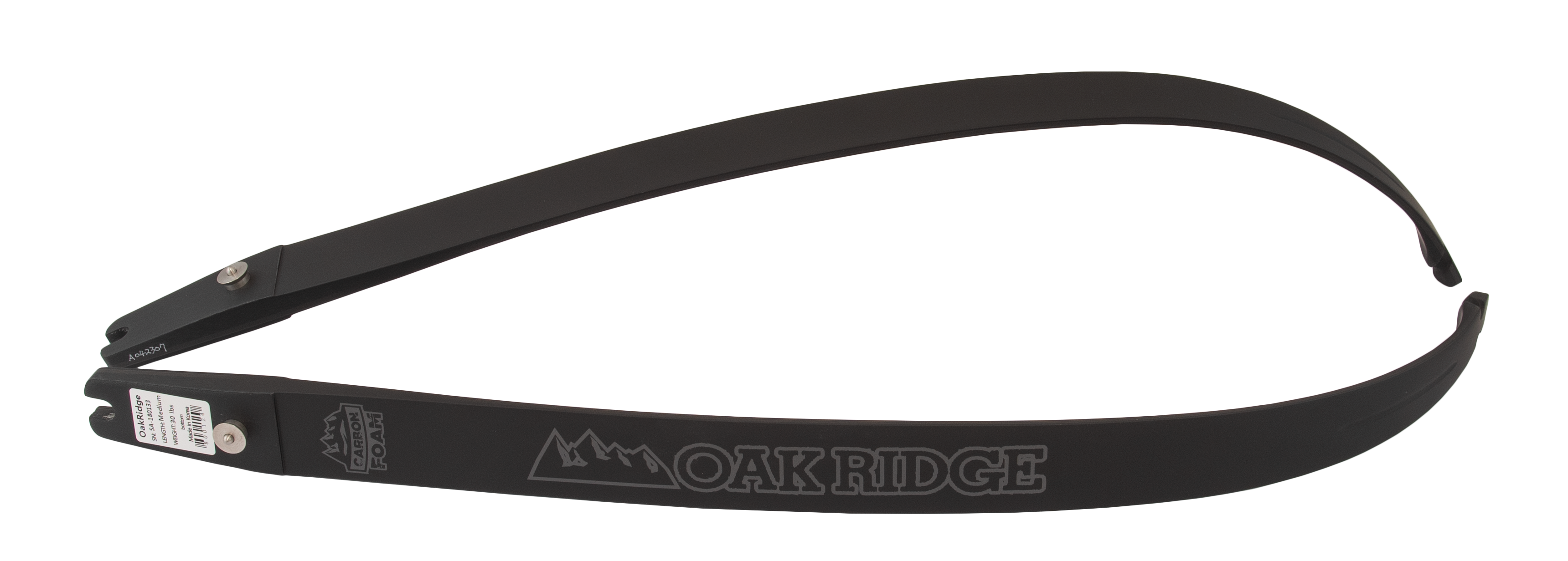OAKRIDGE WURFARME ILF T/D JAGD CARBON FOAM AUF EINEM 19" MITTELTEIL