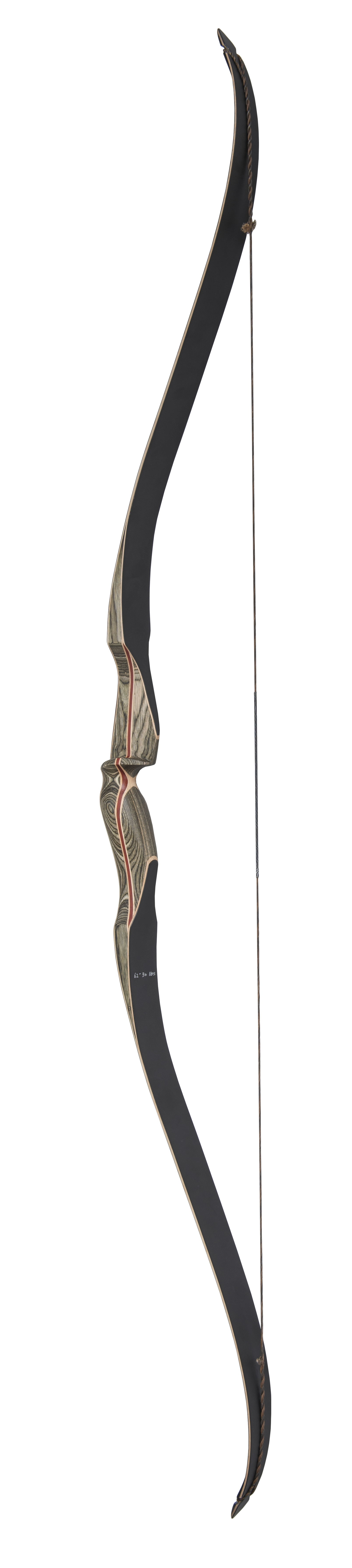 OAKRIDGE GRAY DYMOND ONE-PIECE RECURVE BOW