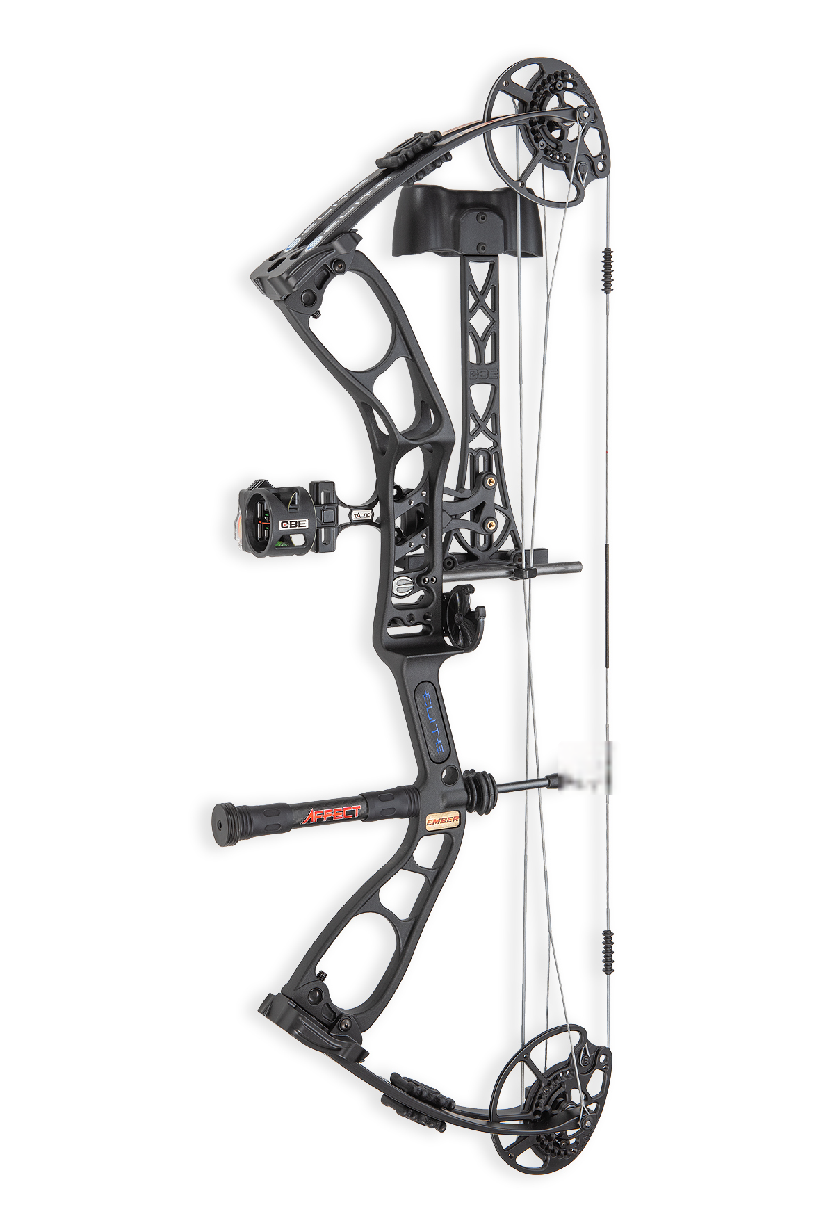 ELITE COMPOUNDBOGEN PAKET EMBER TRI-TRACK CAM RH 10-60LBS 15-29"