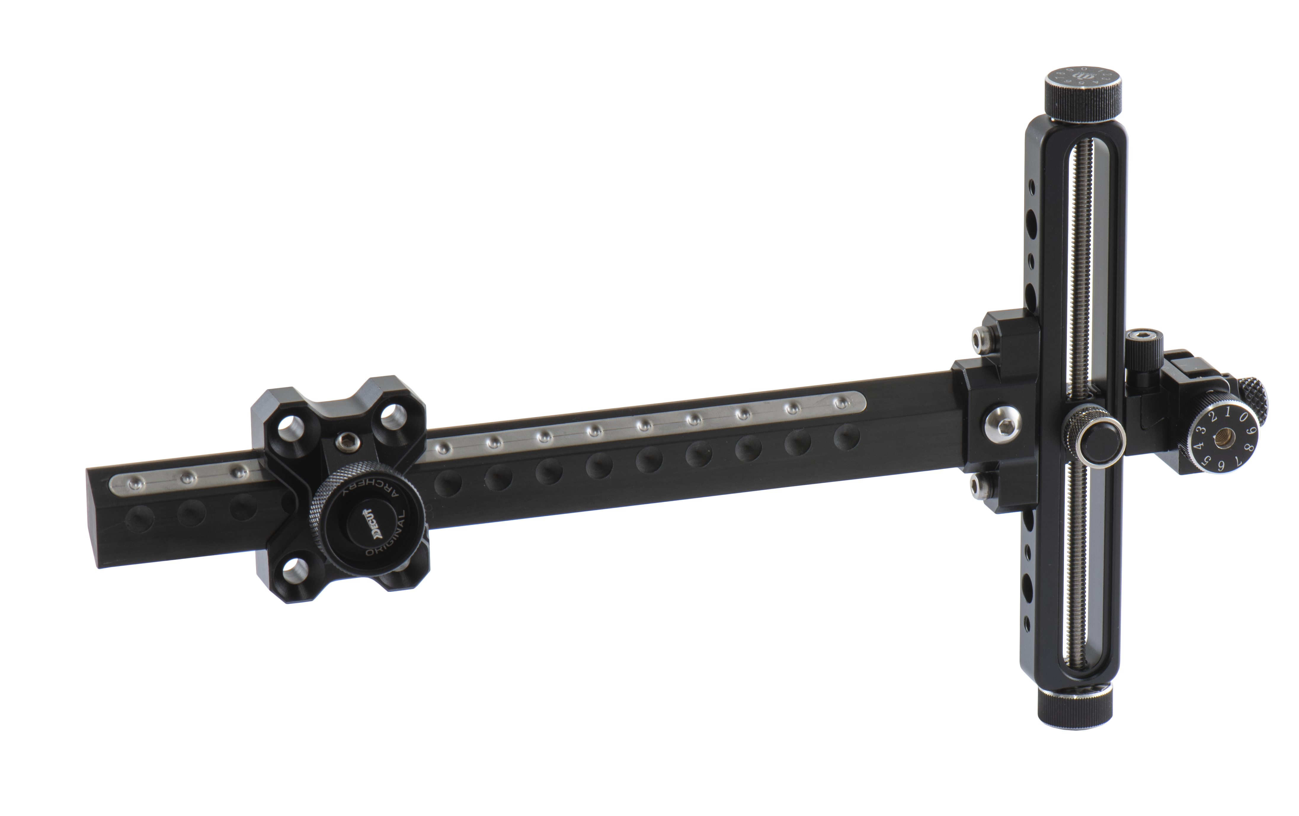 DECUT SIUS-CP 10/32 R/L WITH CARBON EXTENSION BLACK COMPOUND SIGHT