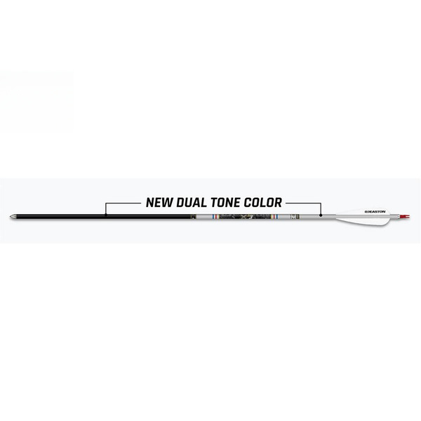 EASTON SHAFT X23 BLACK-SILVER 12/PK