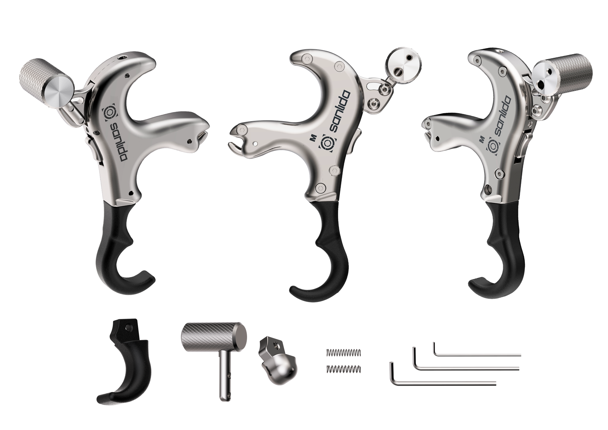 SANLIDA HAND STYLE THUMB RELEASE MEDIUM 2. 3 OR 4 FINGER STAINLESS