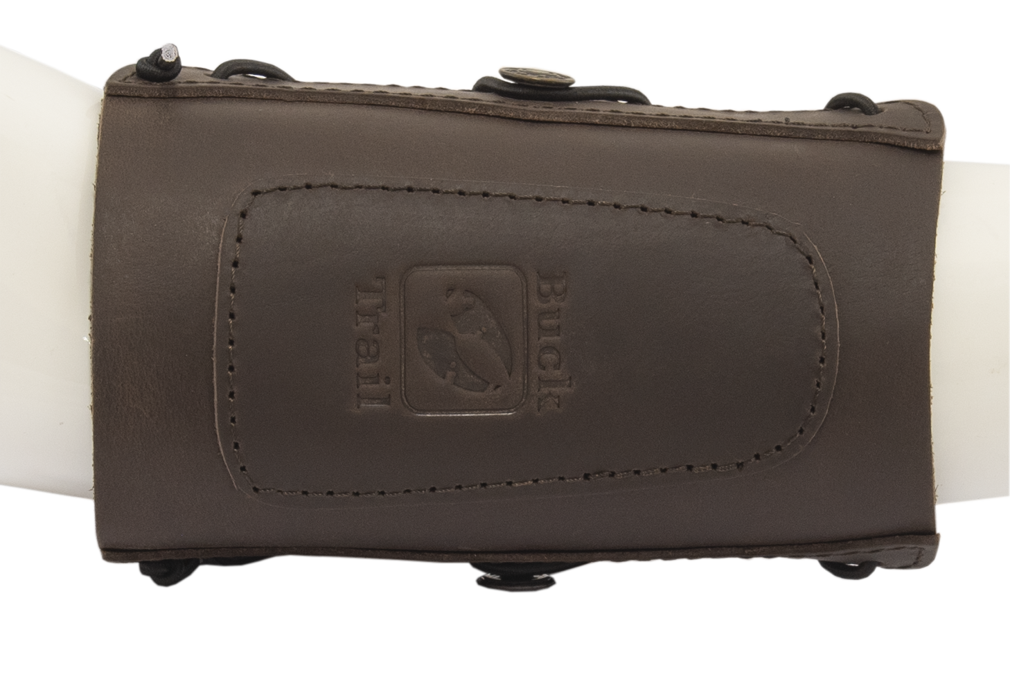 BUCK TRAIL TRADITIONELLE ARMSCHUTZSCHIENEN ORIGIN 18cm BRAUN LEDER