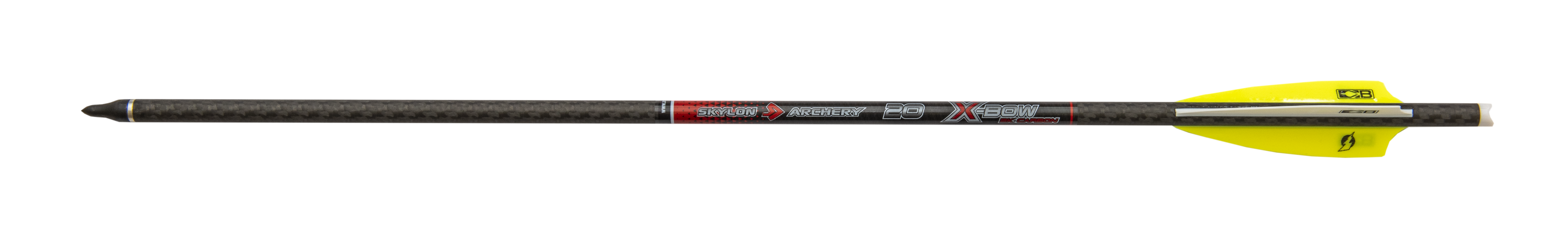 SKYLON X-BOW BOLZEN 3K CARBON DIA 8,7MM 20" MOONNOCK + EINSATZ + SPITZE 6/PK