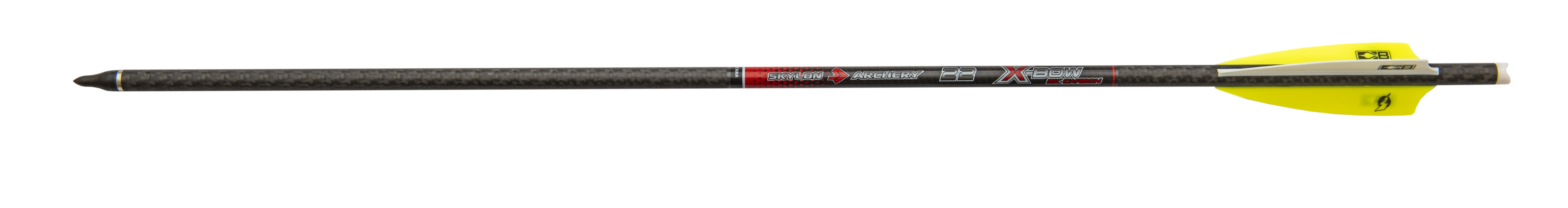 SKYLON X-BOW BOLZEN 3K CARBON DIA 8,7MM 22" MOONNOCK + EINSATZ + SPITZE 6/PK