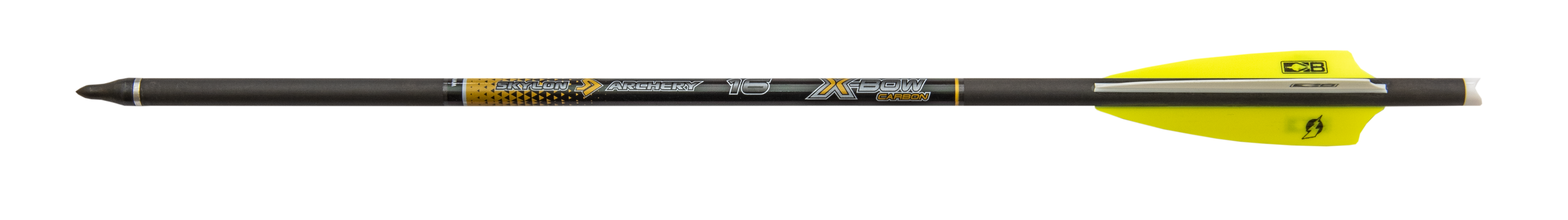 SKYLON X-BOW BOLZEN CARBON DIA 8,7MM 16" MOONNOCK + EINSATZ + SPITZE 6/PK