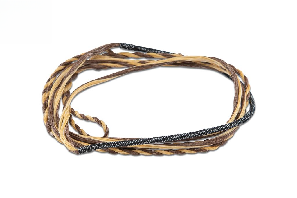 BUCKTRAILELITE TRADITIONELLE SEHNE BCY FAST FLIGHT STRANDS FÜR RECURVE ZEDERNBRAUN