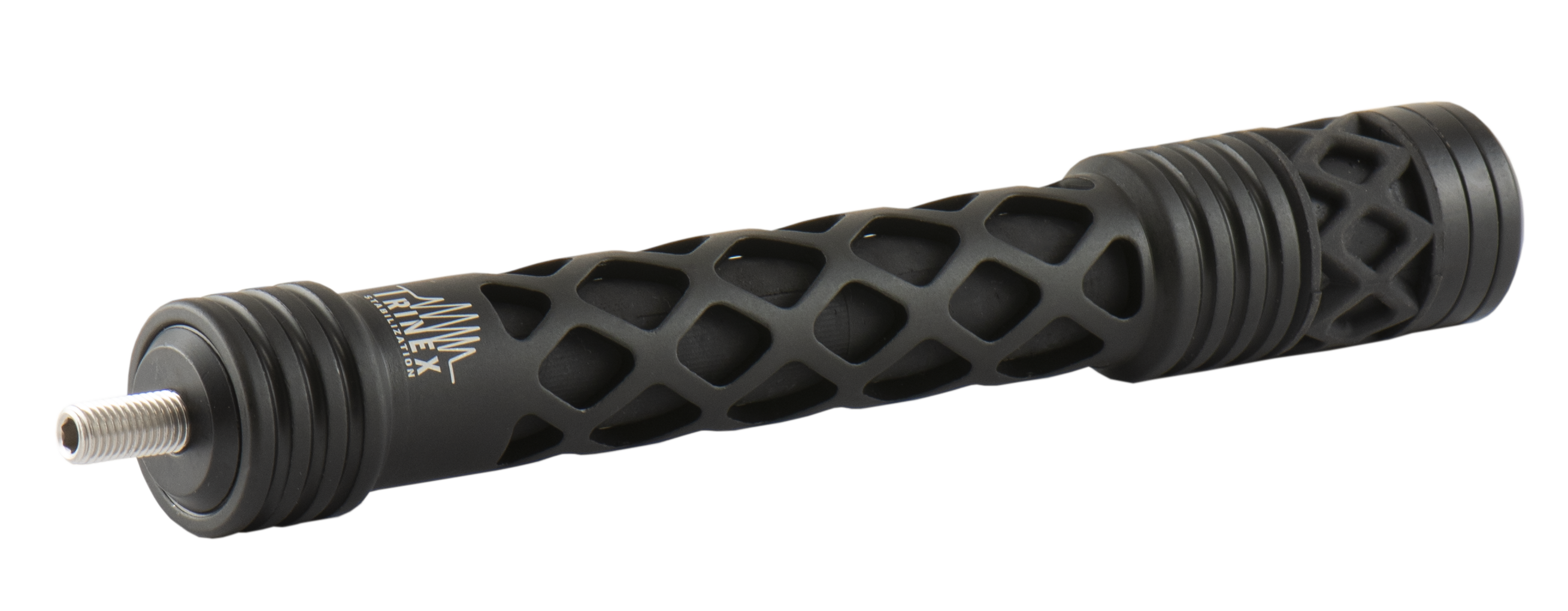 MAXIMAL TRINEX 8" CNC MACHINED W/ DAMPERS AND WEIGHTS BLACK HUNTING & 3D STABILIZER