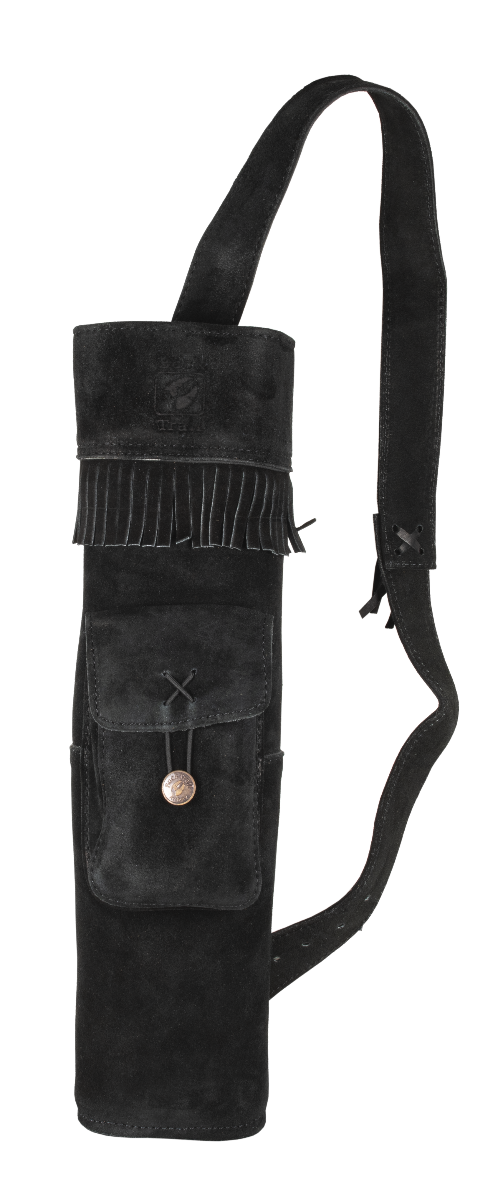 BUCKTRAIL TRADITIONELLER RÜCKENKÖCHER BAYOU 47CM WILDLEDER