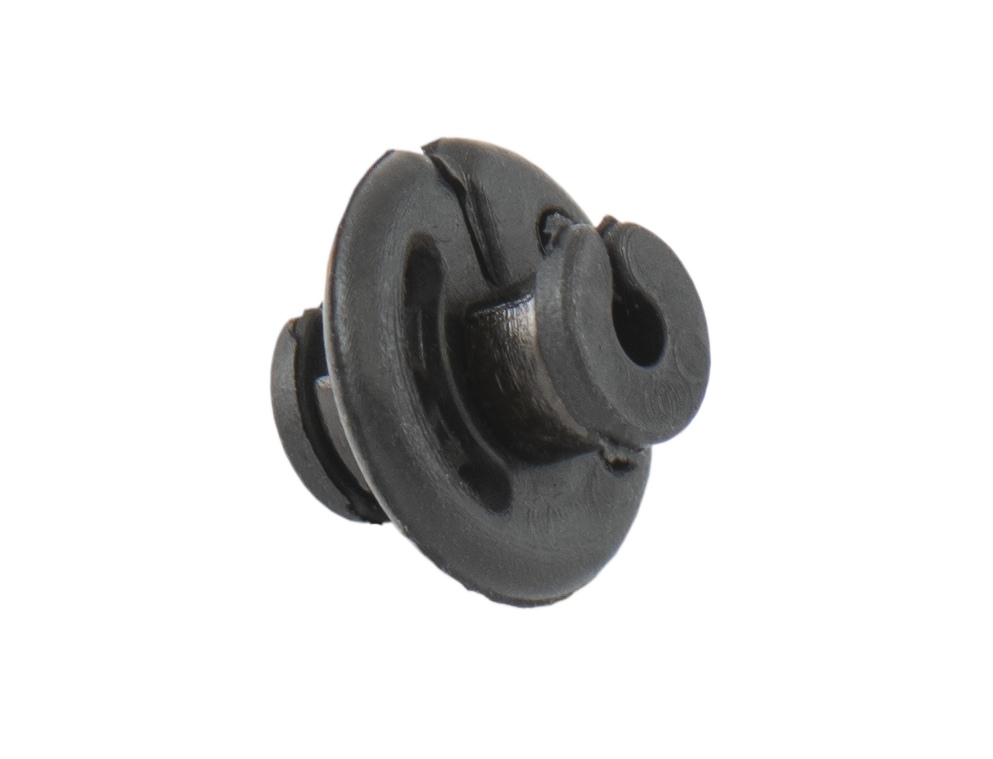 OMP QUICK CRIMP KISSER BUTTON 9/16" 1/PACK BLACK