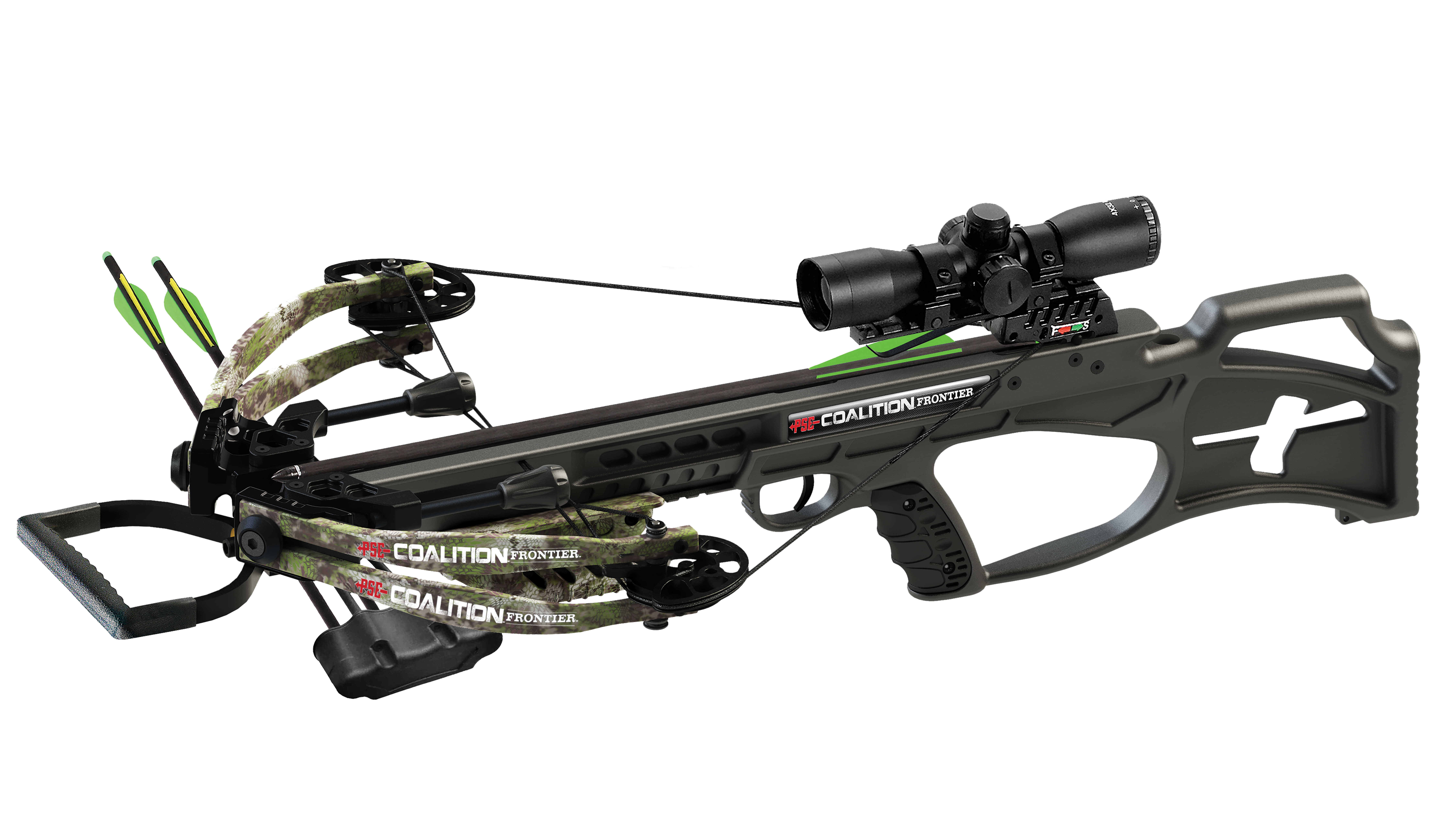 PSE COMPOUND CROSSBOW PACKAGE FRONTIER COALITION CAMO