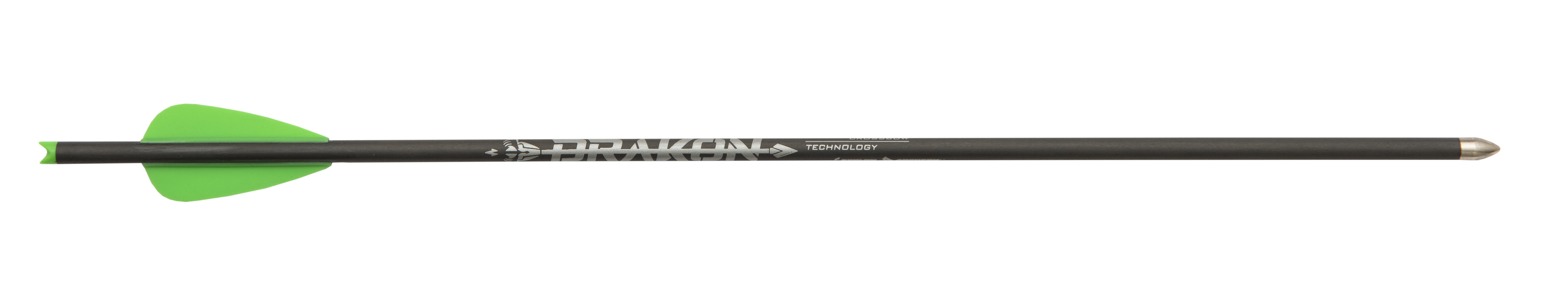 SKYLON DRAKON ARMBRUST BOLZEN CARBON - GRÜNE VANES - 6/PCK