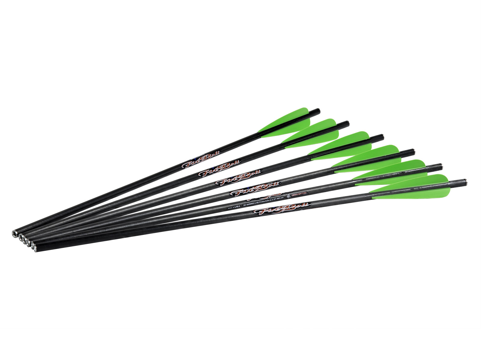 EXCALIBUR FIREBOLT CARBON BOLZEN 20" FÜR ALLE TRADITIONELLEN ARMBRUSTE 6/PK