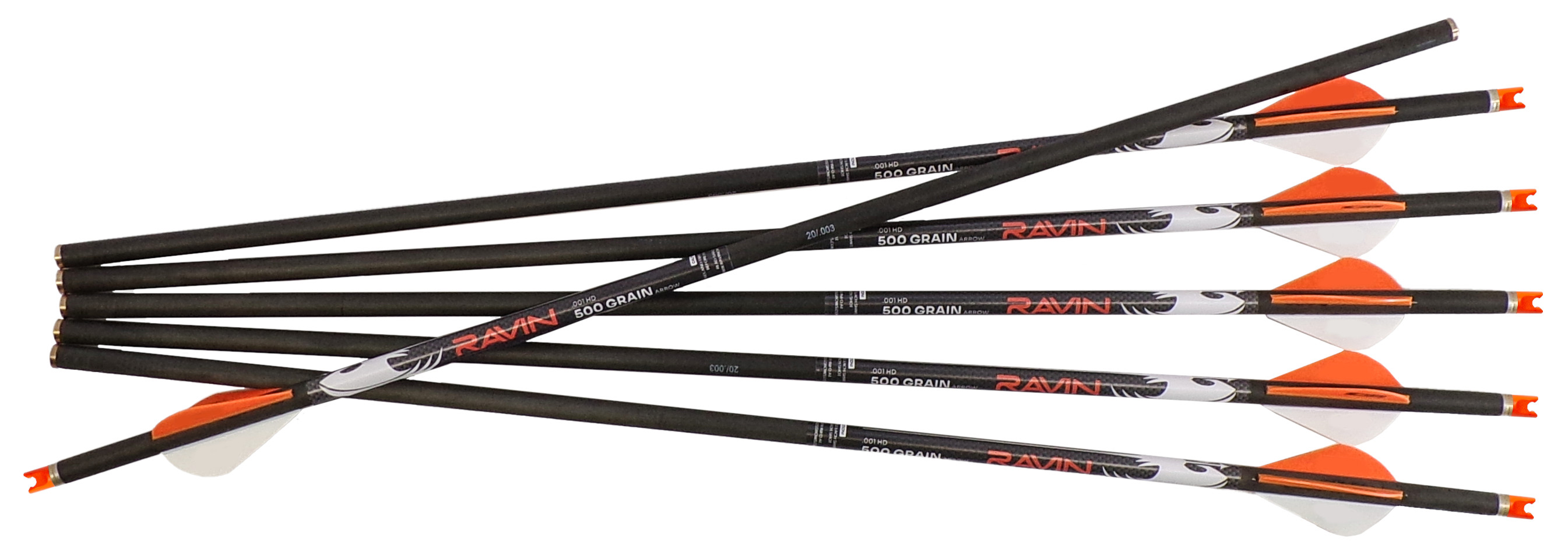 RAVIN ARMBRUST BOLZEN CARBON 500GR .001 6/PACK