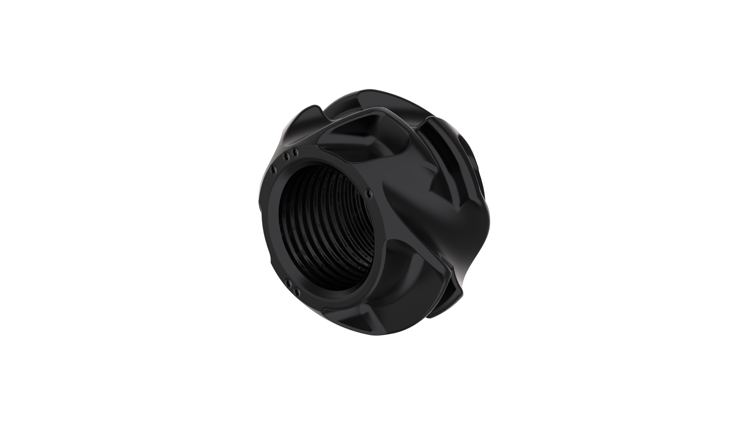 SANLIDA PEEP-VISIER GEHÄUSE 1/4" SCHWARZ 37°/45°