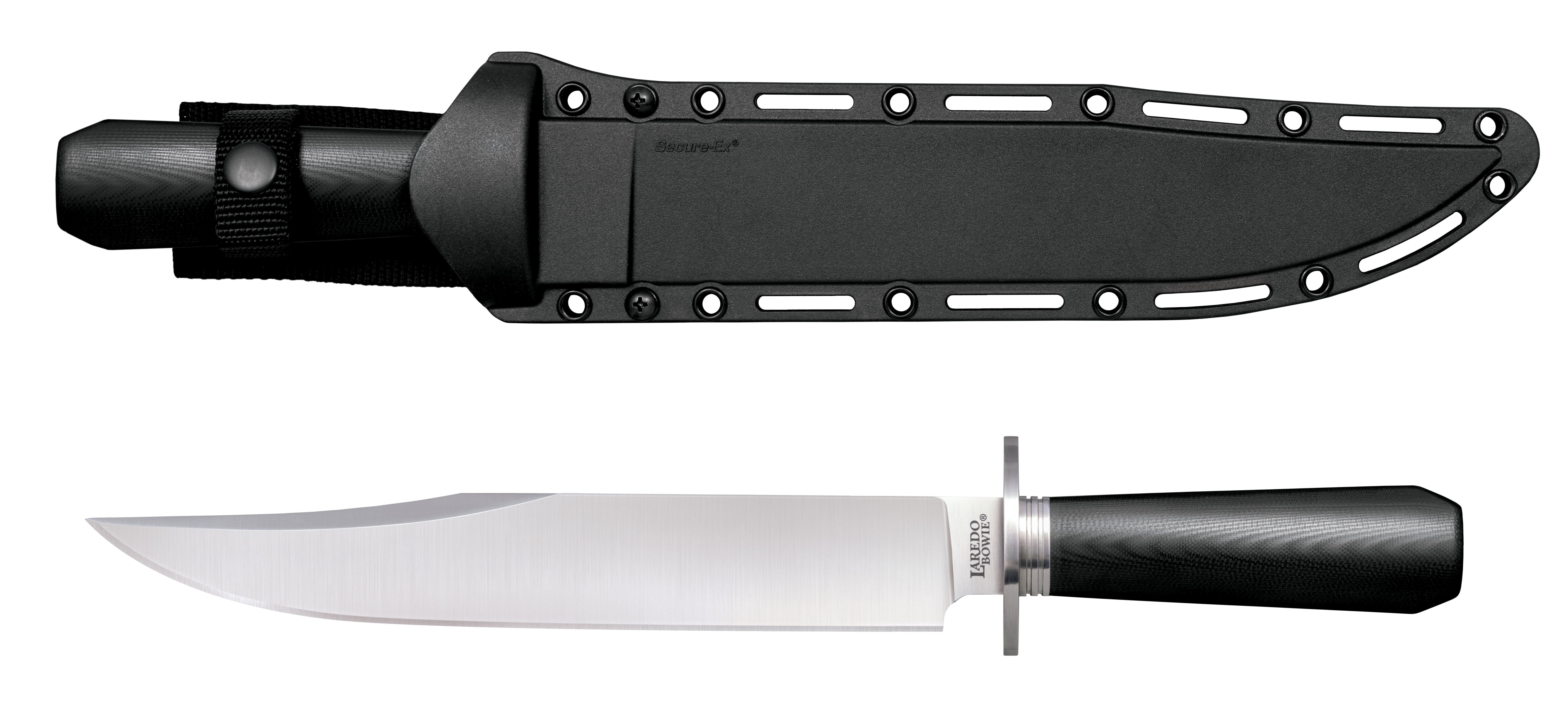 COLD STEEL FIXED-BLADE MESSER LAREDO BOWIE IN A-2 - Gesamtlänge 29.69cm