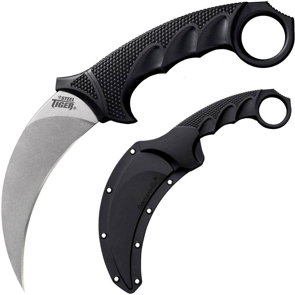 COLD STEEL FIXED-BLADE MESSER STEEL TIGER - Gesamtlänge 24.76cm