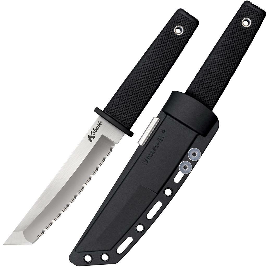 COLD STEEL FIXED-BLADE MESSER KOBUN GEZAHNT - Gesamtlänge 25.08cm
