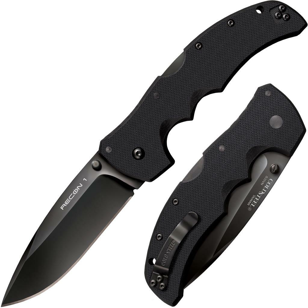 COLDSTEEL RECON 1 SPEAR POINT PLAIN EDGE - overall 23.81cm