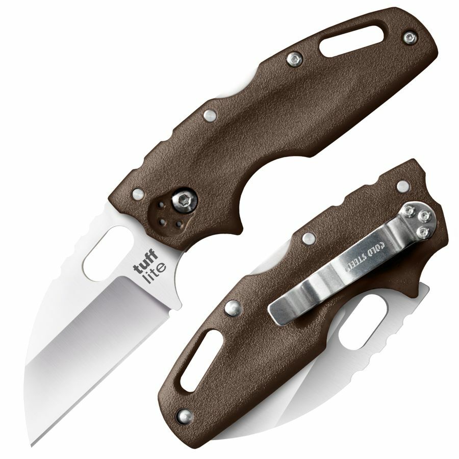 COLDSTEEL TUFF LITE PLAIN EDGE FLAT DARK EARTH - overall 15.24cm