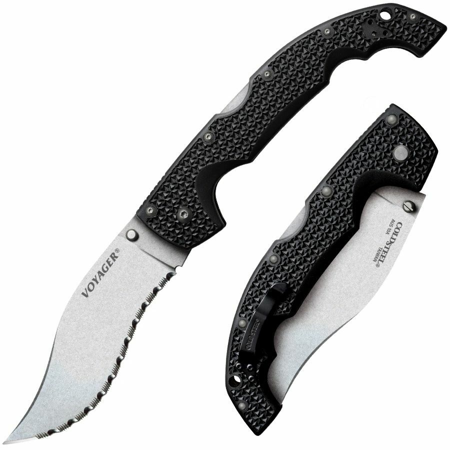COLDSTEEL EXTRA LARGE VOYAGER VAQUERO SERRATED - overall 31.12cm