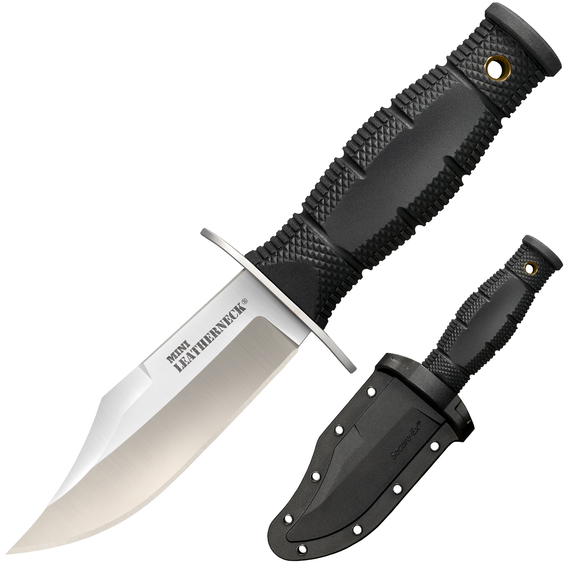 COLD STEEL FIXED-BLADE MESSER MINI LEATHERNECK CLIP POINT - Gesamtlänge 17.15cm