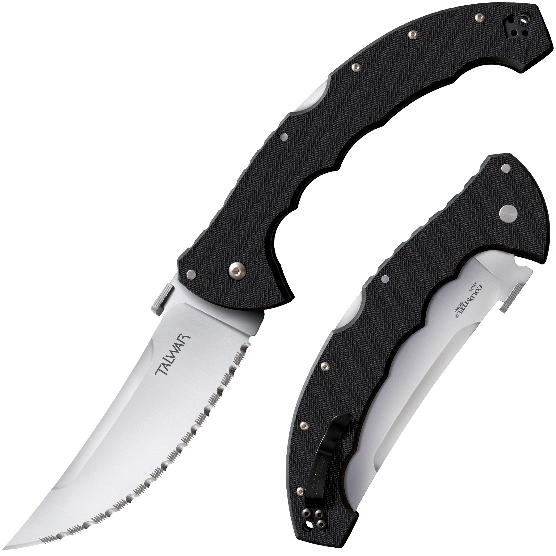 COLD STEEL TALWAR SERRATED EDGE - overall 32.70cm