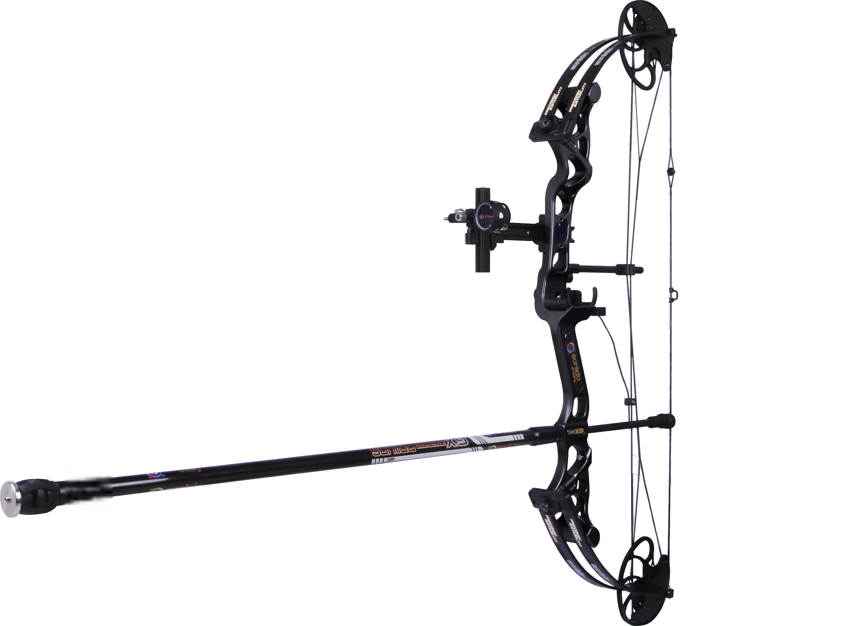 SANLIDA COMPOUNDBOGEN SET XS HERO X8 / ROTATING MOD 7-35LBS / 16.5"-29" RH