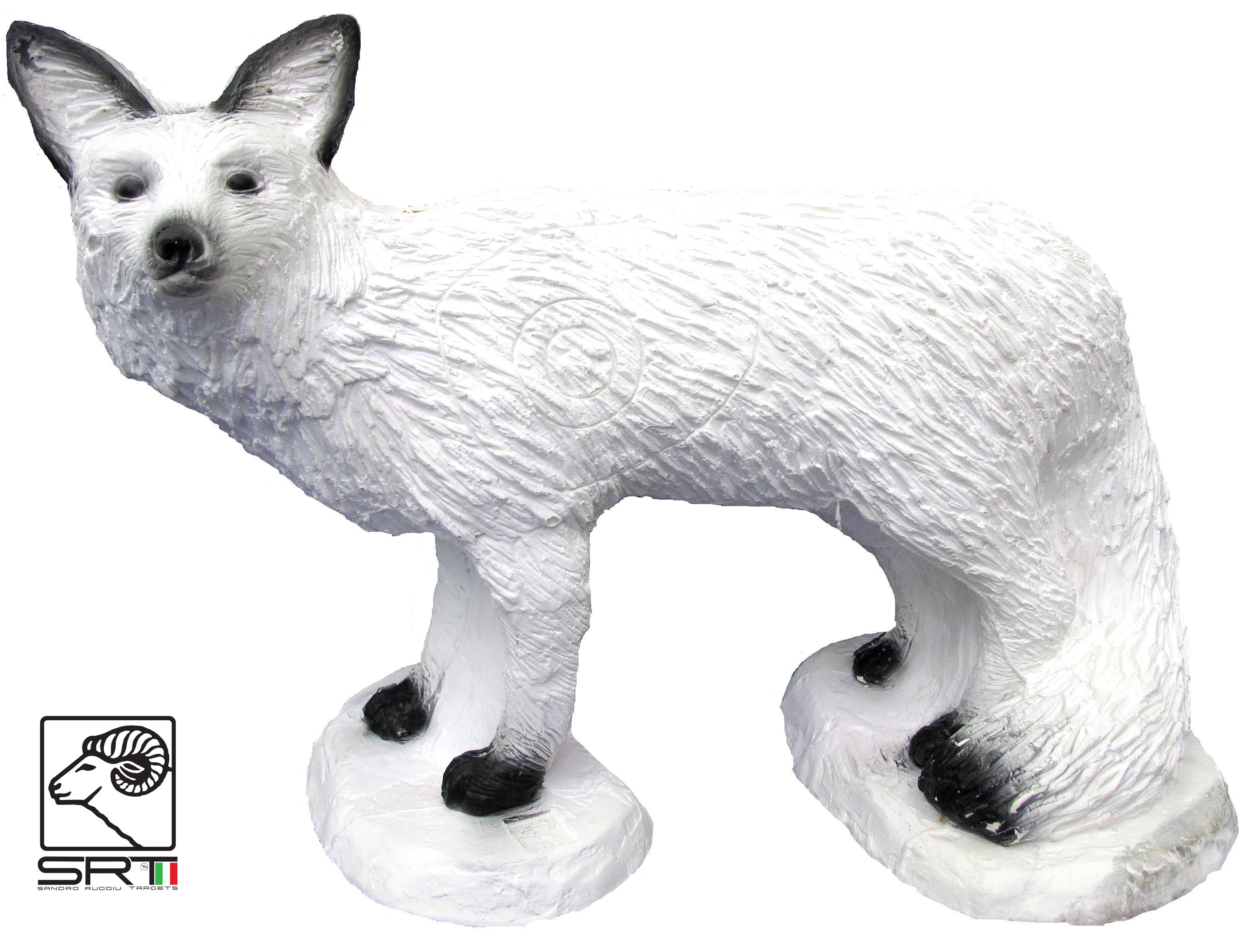 SRT ZIELE 3D-FUCHS GEHEND WEISS - GRUPPE 3 - L55cm H75cm