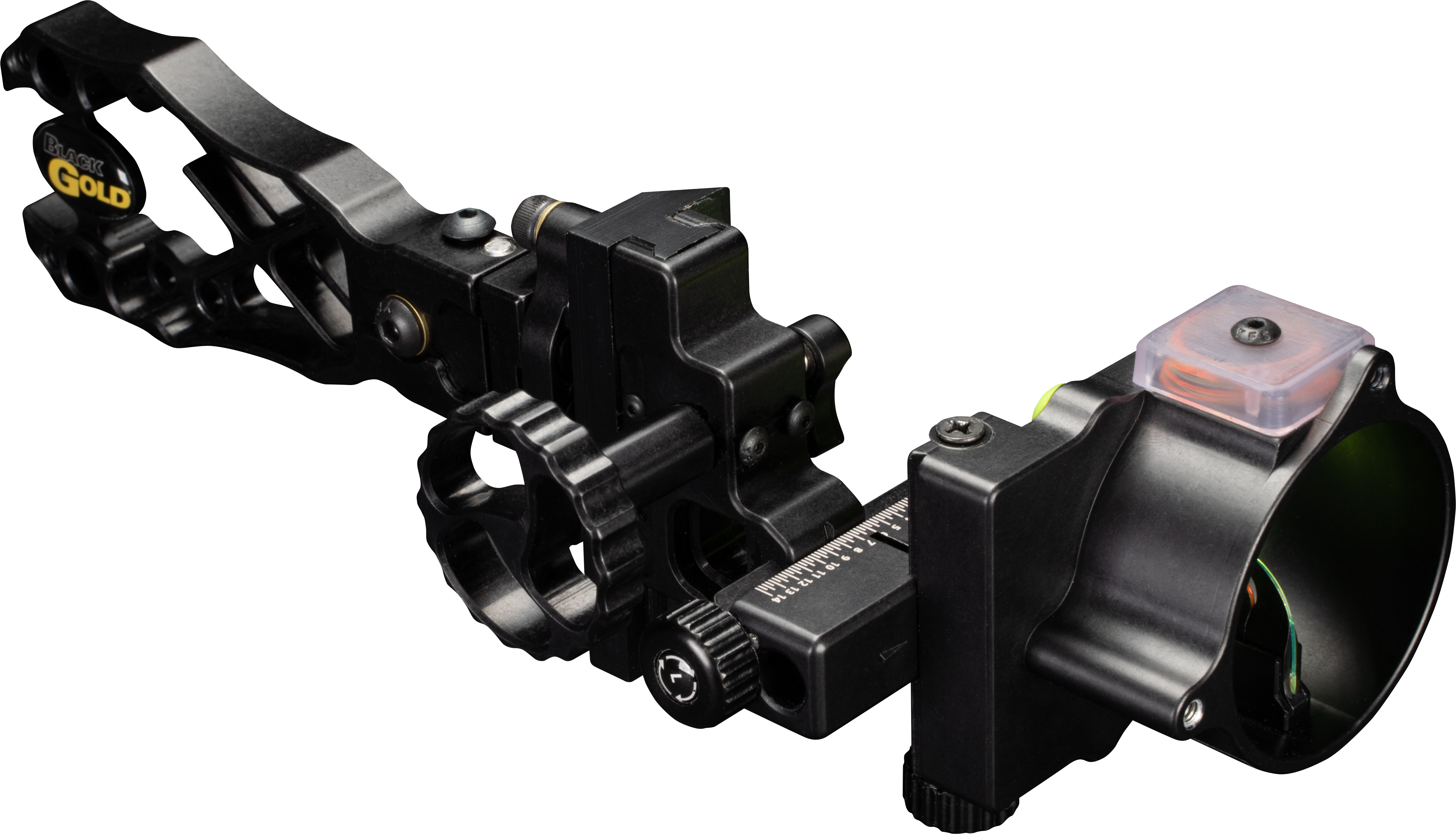 BLACKGOLD HUNTING & 3D SIGHT PRO DUAL TRAC / 2 PIN VERTICAL PRO X BASE .019 RH BLACK